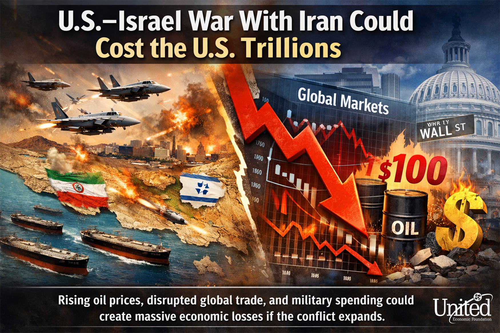 The U.S.–Israel War with Iran Could Trigger Trillions in Economic Losses for America